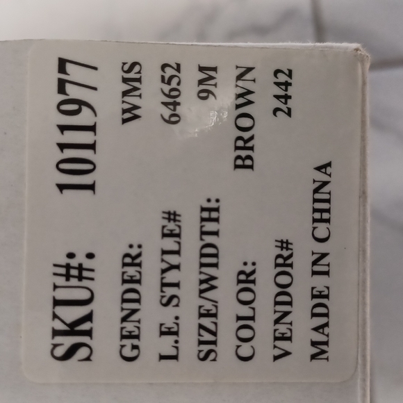 Buy 2prs🥿/$15.00 - Women's Lands' End Brown Open-toe Woven Sandals - sz 9 Med. - Picture 11 of 11